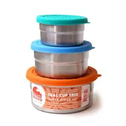 Behållare ECOlunchbox Seal Cup Trio