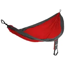 Hängmatta ENO Singlenest Hammock Röd/Grå