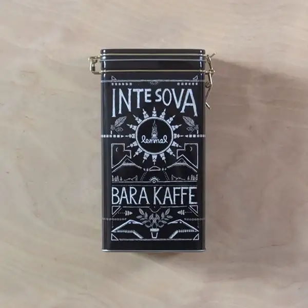 Kaffeburk Lemmel Kaffe "kanske Illuminati" Svart