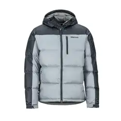 Dunjacka Marmot Guides Down Hoody Grå/Svart L