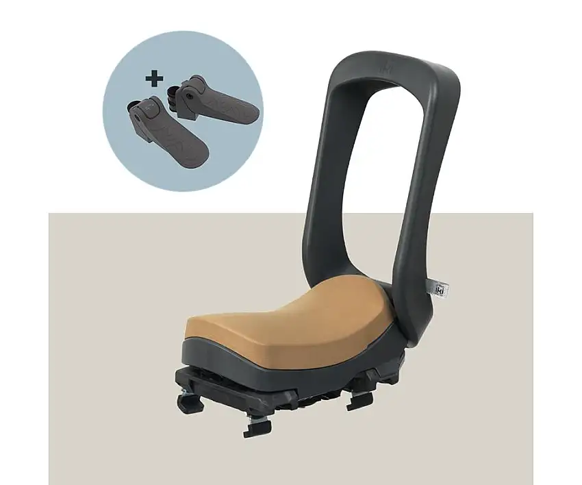 Cykelsits URBAN IKI Bak Junior Bike Seat Svart/Brun