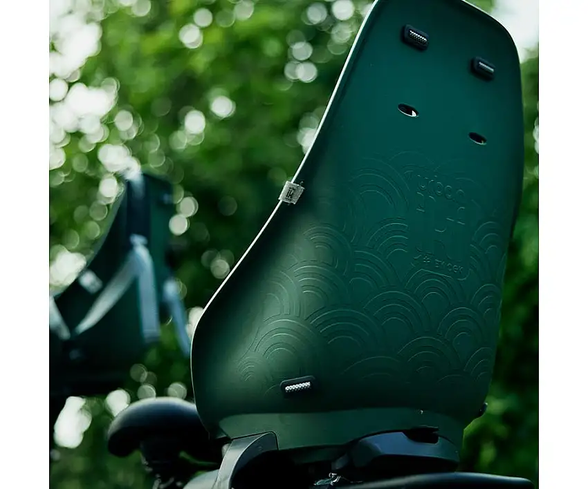 Cykelsits URBAN IKI Pakethållare Bio Plastic Grön/Svart