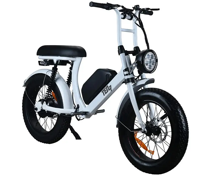 Elscooter Ten7 Bullet white