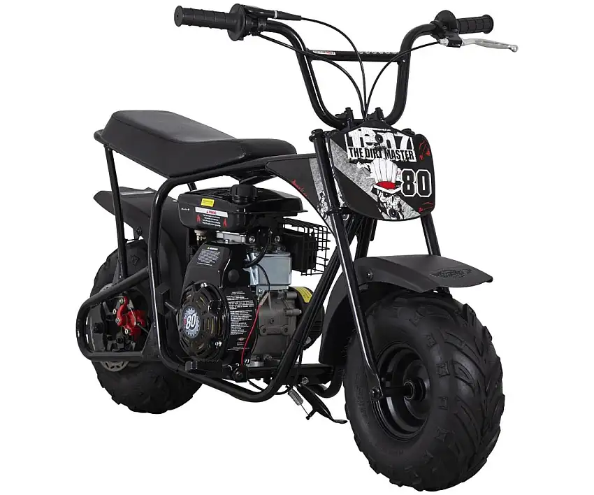 Mudmaster TEN7 mini 80cc black