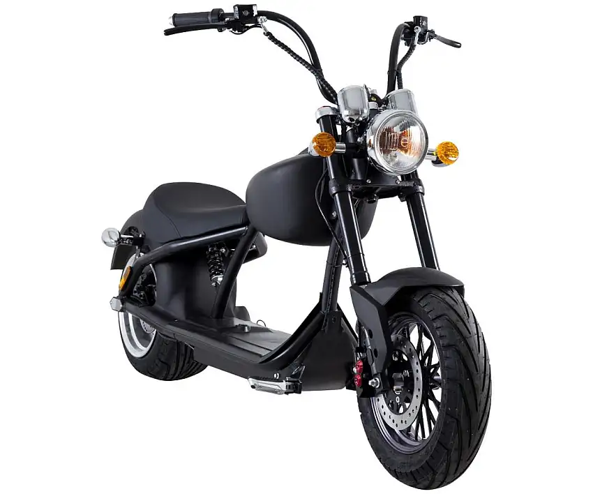 Elscooter X-Pro Fatboy Chopper matt-black