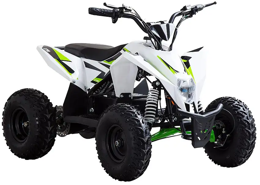 Elfyrhjuling X-Pro Speedbug el-atv white/green