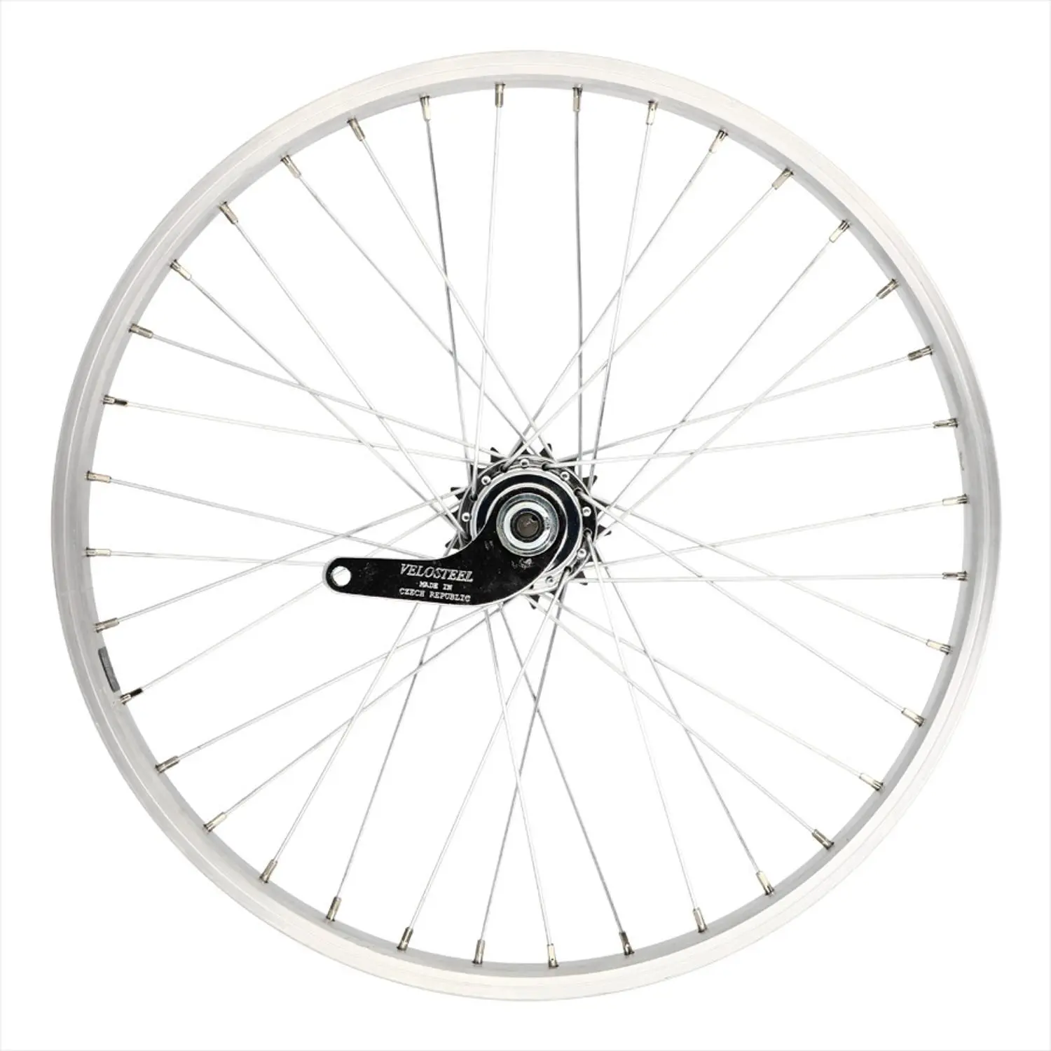 Bakhjul Velox Mach1. Moy. Velosteel Coaster Retro.