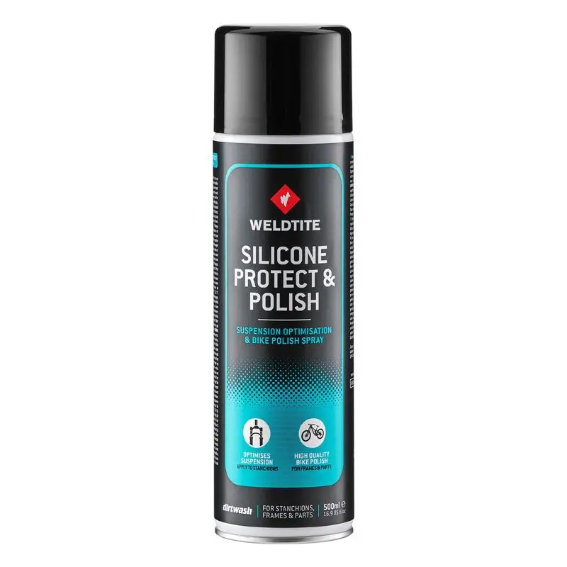 Protect cykelrengöringsspray för cykel och gaffel - stötdämpare - sadelstolpe Weldtite Rockshox - Fox - Dt Swiss - Suntour