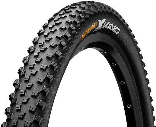 Cykeldäck Continental X-King UST 55-559 (26 x 2.2") vikbart svart