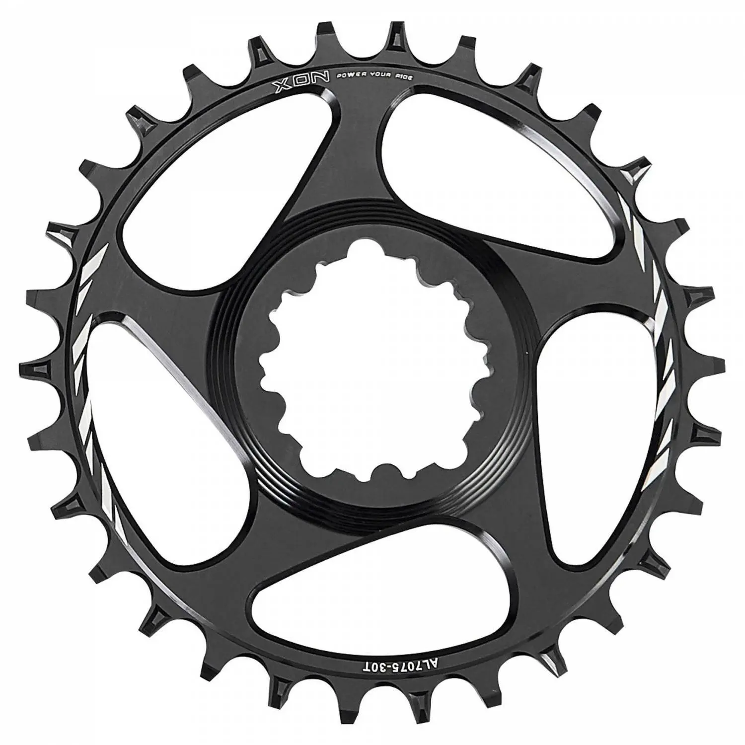 Vevkedja i aluminium XON XCR-06 Offset Direct Mount