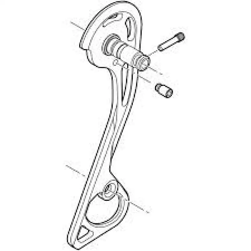 Shimano Yttre platta till M781 SGS bakväxel