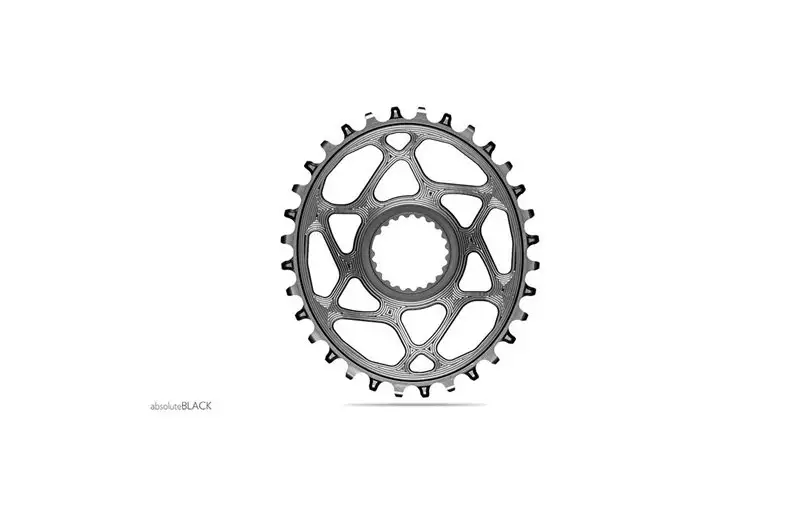 Absoluteblack Drev Dm 1X10/11/12-Speed Oval Nw Boost M9000 Alu 28