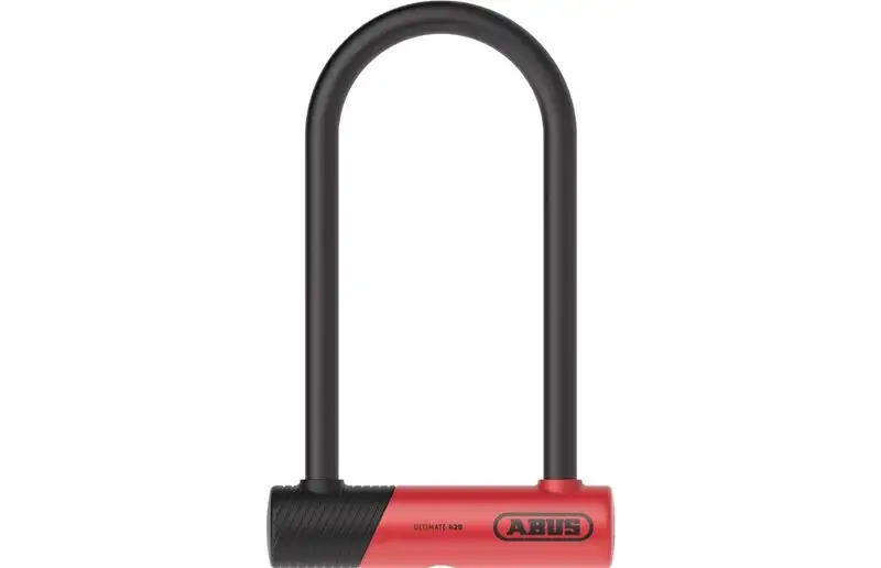 Abus Bygellås 420K Ultimate Mini Black/Red - 140 mm