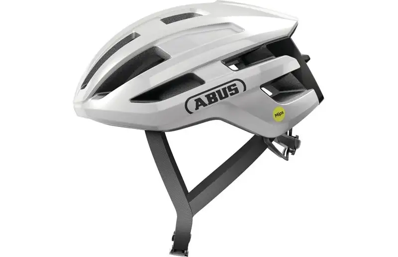 Abus Cykelhjälm Powerdome Mips Shiny White