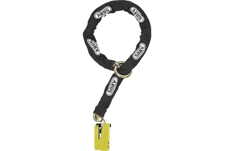 Abus Kättinglås 8077 2.0 Detecto m/alarm X-PLUS Black/Yellow