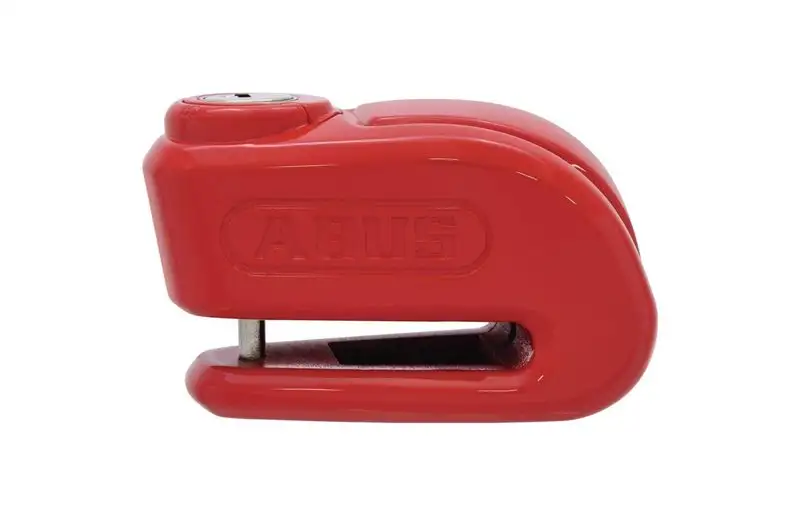 Abus Skivbromslås 365 Trigger Alarm 2.0 (5 mm) Red