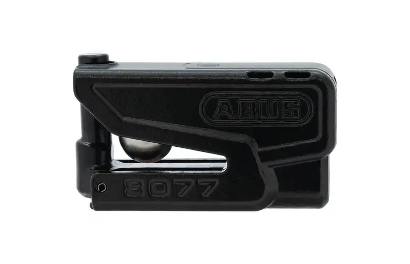 Abus Skivbromslås 8077 2.0 Detecto m/alarm X-PLUS Black