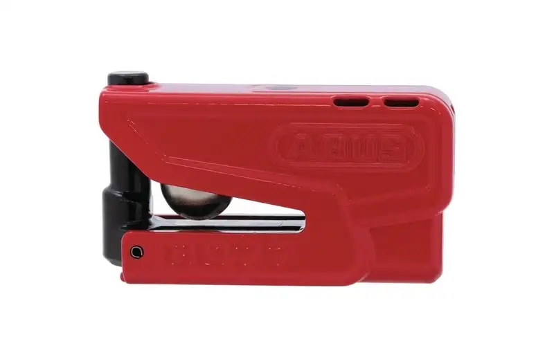 Abus Skivbromslås 8077 2.0 Detecto m/alarm X-PLUS Red