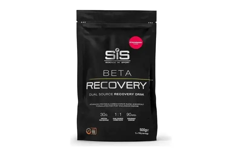 Återhämtningsdryck SIS Beta Fuel Recovery 500g Jordgubb