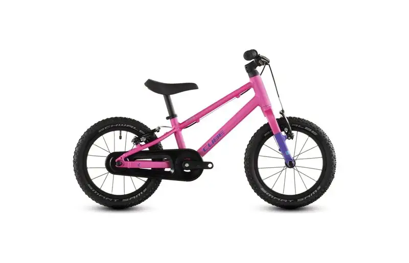 Barncykel Cube Numove 140 Fucsia/Plum 14"