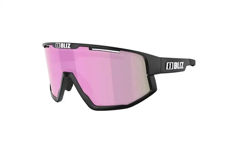 Bliz Active Fusion Small Matt Black/Brown W Rose Multi