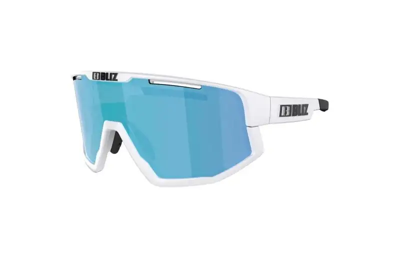 Bliz Active Fusion Small Matt White/Brown W Blue Multi