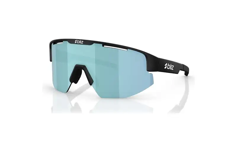 Bliz Active Matrix Small Matte Black/Smoke W Ice Blue Multi