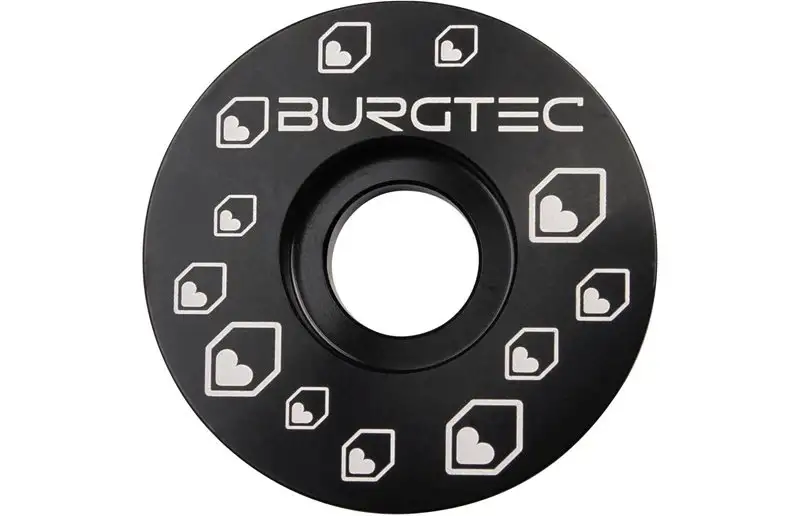 Burgtec Top Cap 1 1/8" Black