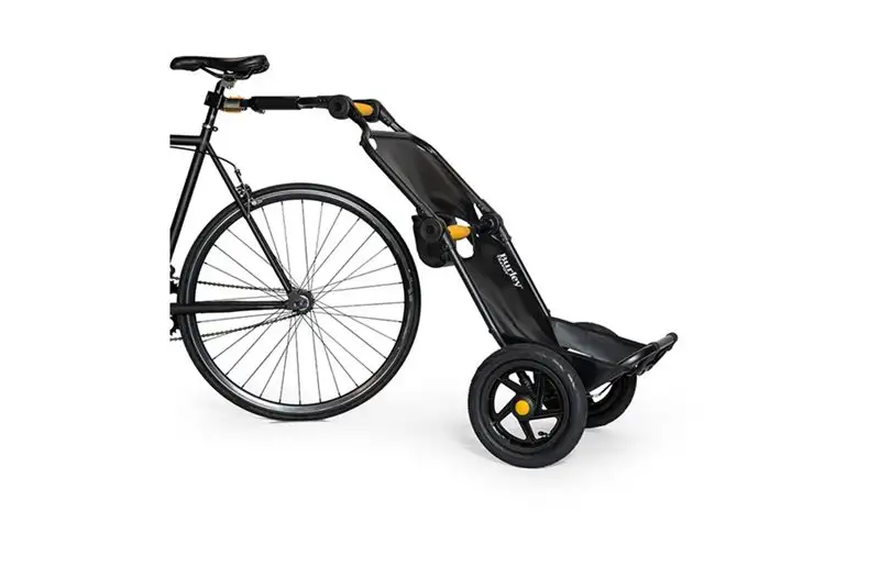 Burley Transportvagn Travoy Black