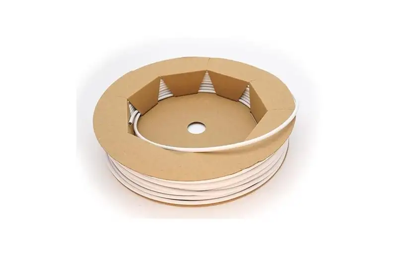 Connect Bromsvajerhölje 1m ¥5mm Vit