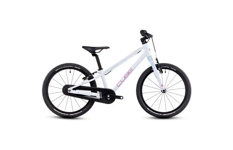 Cube Barncykel Numove 180 Flashwhite/Pink 18"