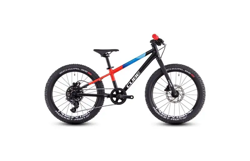 Cube Hardtail MTB Reaction 200 Pro Black/Blue/Red 20"