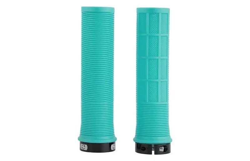 Cykelhandtag OXC Lock-On Driver MTB Turkos