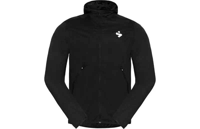 Cykeljacka Sweet Protection Hunter Hooded Wind Jacket Black