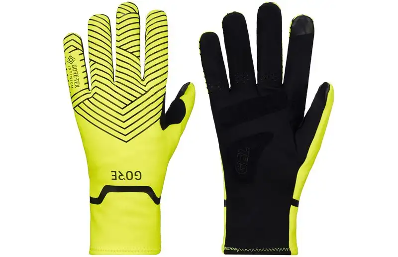 GORE WEAR C3 Gore-Tex Infinium Stretch Mid Gloves Neon Yellow/Black