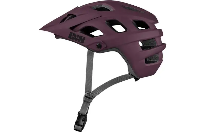 IXS Cykelhjälm Trail Evo Helmet Raisin
