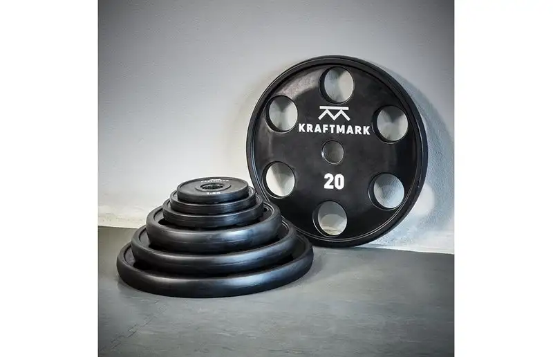 Kraftmark Internationella Viktskivor 50Mm Pu Med Handtag