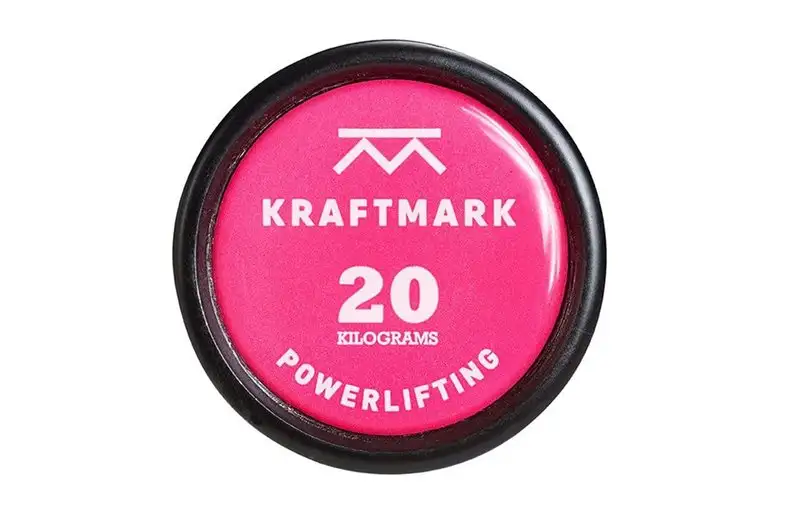 Kraftmark Skivstång Powerlifting Bar Raw 20 Kg