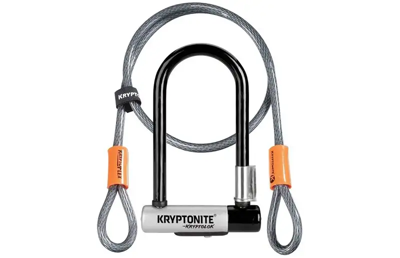 Kryptonite Bygellås Inkl. Kabel M.Öglor