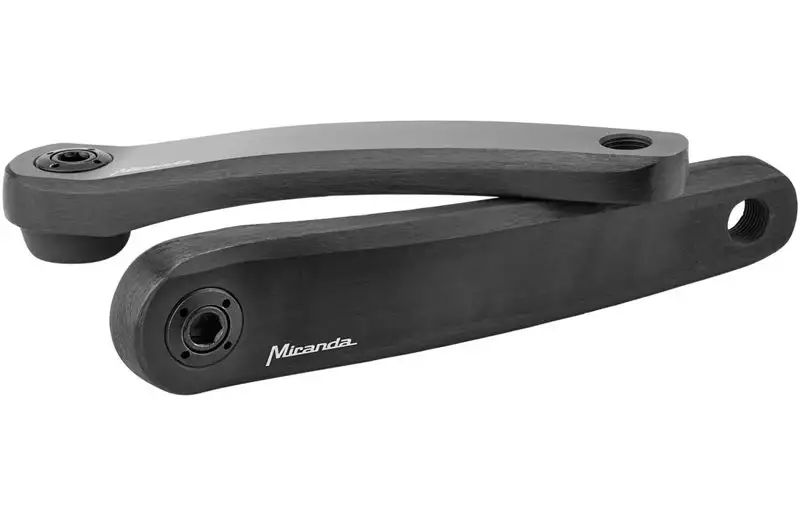 Miranda Delta Double Diamond Crank Set für Bosch E-Bike ISIS-Standard Q:16