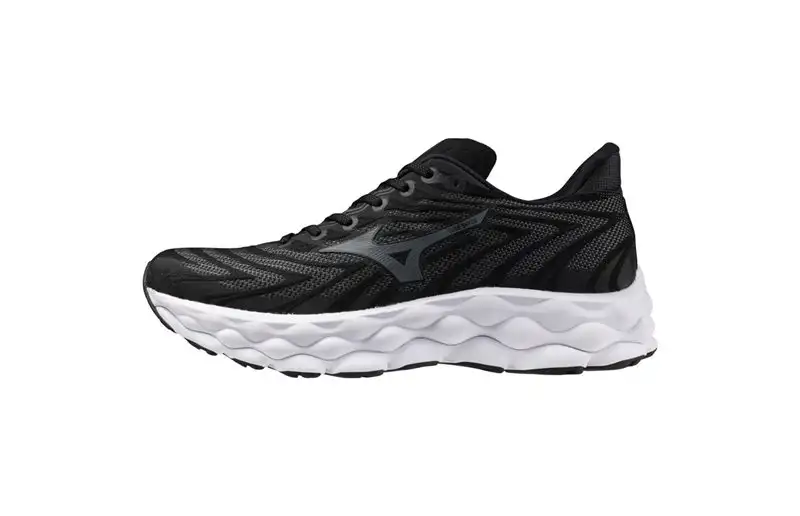 Mizuno Löparskor Wave Sky 8 Black/Metallic Gray