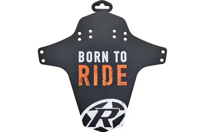 Reverse Born to Ride Mudguard Fox Orange