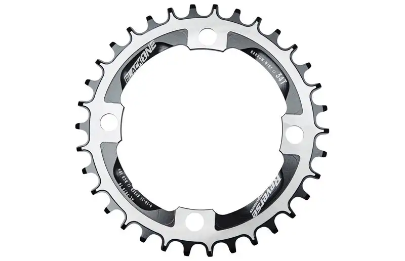 Reverse CW Black ONE Chainring Narrow Wide