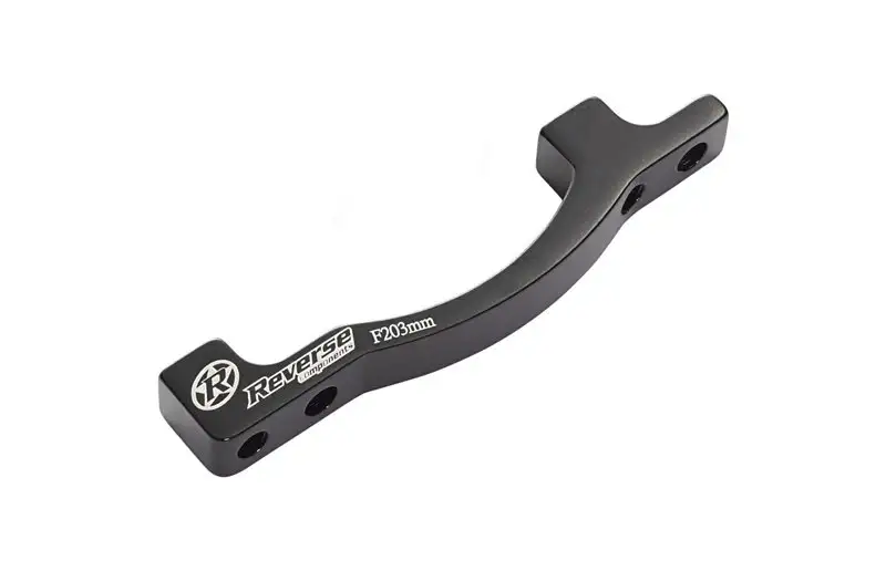 Reverse PM-PM Disc Brake Adapter 203mm Front Black