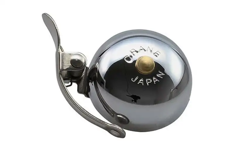 Ringklocka Crane Bell Mini Suzu Chrome