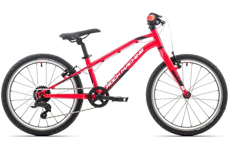 Rock Machine Barncykel Thunder 20 Vb_23 Gloss Red/White/Black
