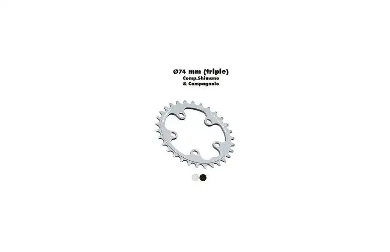 Stronglight Drev ¥74 mm Bcd 3X9/10-Speed Alu 34