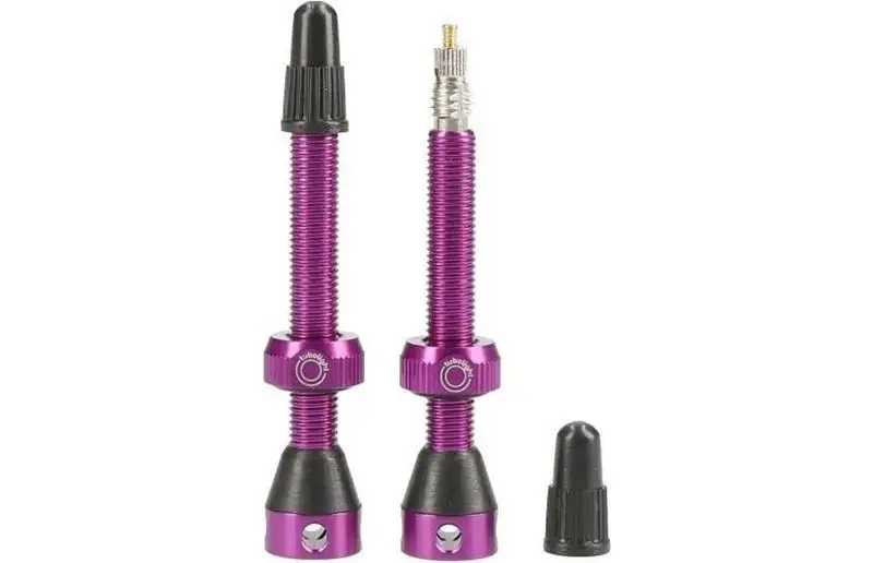 TUBOLIGHT Tubelessventil För Använding Med Insert - 50 mm Lila