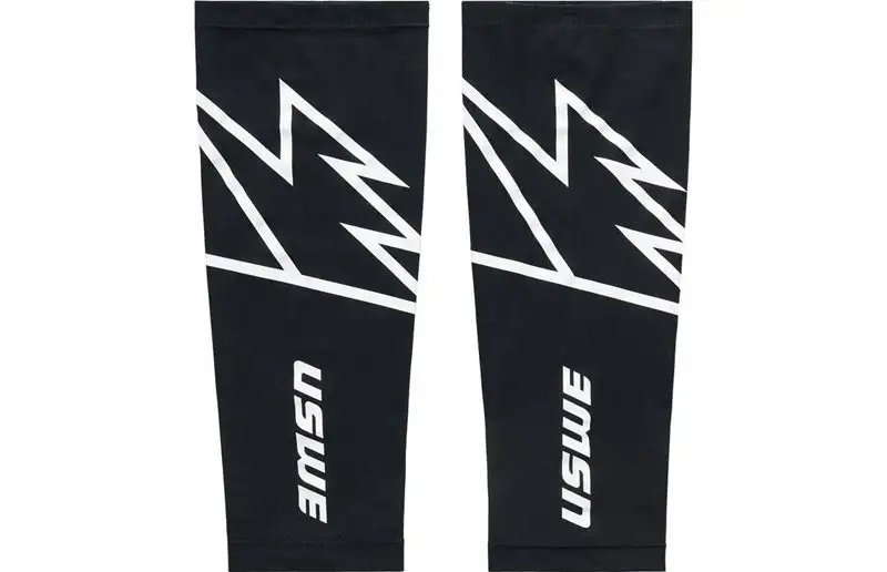 USWE Löparstrumpor Puls Trail Running Calf Unisex Black