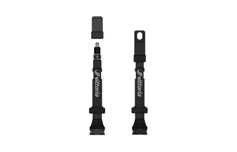 Vittoria Tubless Multiway Ventil Alloy Svart 60mm (2-pack)